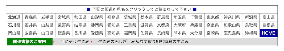 都道府県の一覧表