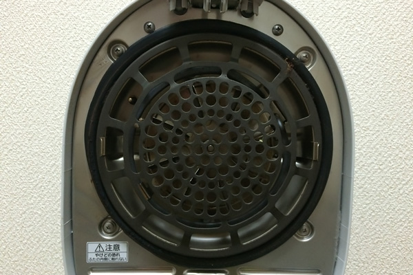 ごみ処理機のフタ