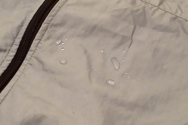 NIKE nylon parka with fresh beading